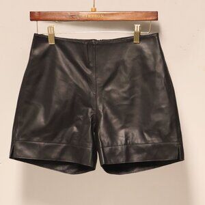 Stetson Leather Biker Shorts